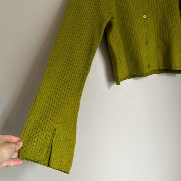 Wild fable green flare sleeved cardigan - Picture 3 of 4